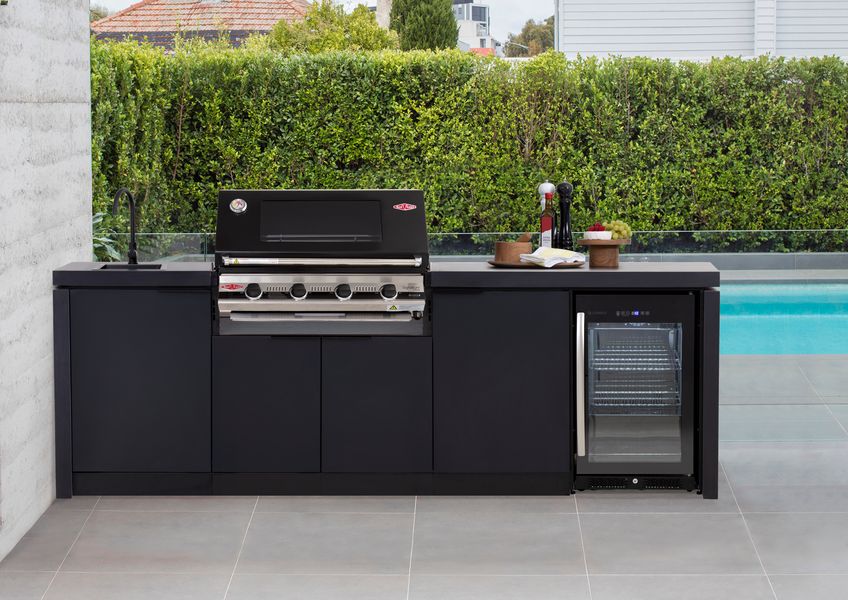 Cabinex ODK Cozinha Completa p/BBQ 4Q c/Frigorifico Premium